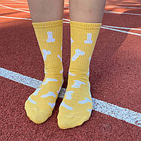 Красивые женские носки 1 пара 36-41 р с приколом мягкие и хлопковые, летние для девушки яркие и демисезонные