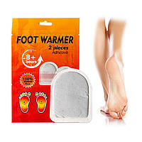 Грелка химическая для ног 1 пара , Foot Warmer  Hodaf. Стельки с подогревом, термостельки