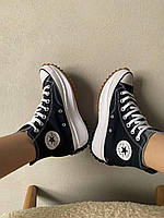 Converse Run Star High Black White хорошее качество кроссовки и кеды хорошее качество Размер 37