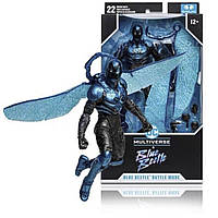 Фигурка Синий Жук Blue Beetle коллекционная 18 см