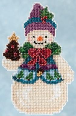 Pinecone Snowman by Jim Shore (2015), фото 1