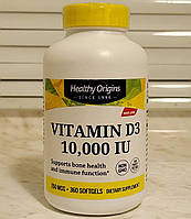 Healthy Origins Vitamin D3 10000 IU 360 капсул витамин д3