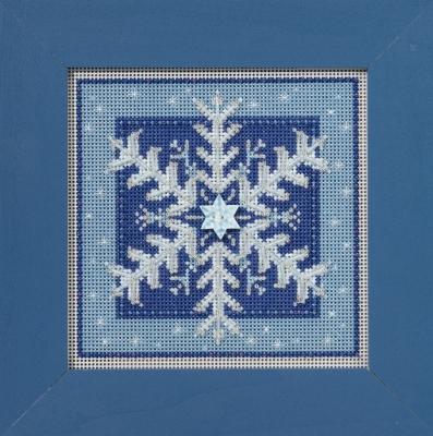 Набір для вишивання Mill Hill Crystal Snowflake (2016), фото 1