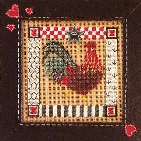 Набір для вишивки Mill Hill Folk Art Rooster (1998), фото 1