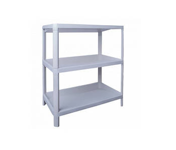 Полиця для взуття на 3 секції (біла роза) (171006)