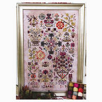 Схема для вишивки від Rosewood Manor Summer Quakers (Літній квакер) RMS1196