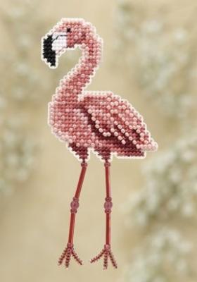 Набір для вишивання Mill Hill Flamingo, фото 1