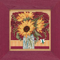 Набір для вишивки Sunflower Bouquet / Букет соняшників Mill Hill