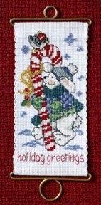 Набір для вишивки Mill Hill Holiday Greetings Bunny (2006, фото 1