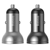 АЗУ Baseus Digital Display Dual USB 4.8A Car Charger 24W (CCBX) SEN