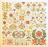 Схема для вишивки крестом від Rosewood Manor Dreaming of Mums RMS1065, фото 2