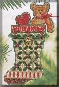 Набір для вишивки Mill Hill Holly Days Stocking, фото 1