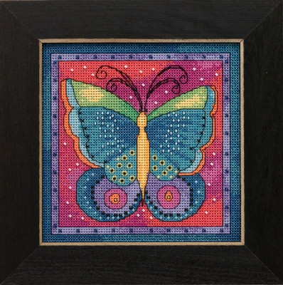 Набір для вишивки Butterfly Fuchsia Flying Colors Mill Hill