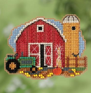 Набір для вишивання хрестиком і бісером Harvest Barn Mill Hill