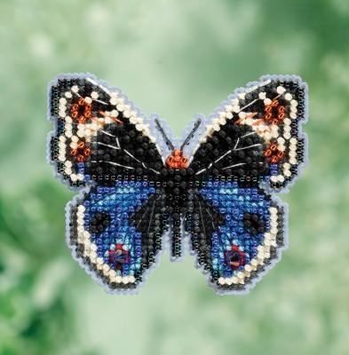 Набір для вишивки Blue Pansy Butterfly Mill Hill