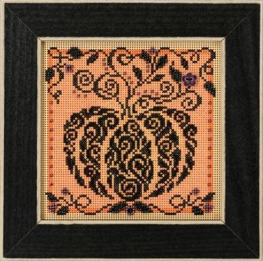 Набір для вишивання хрестиком і бісером Enchanted Pumpkin Mill Hill MH141821, фото 1