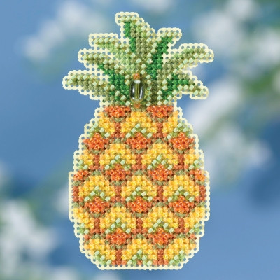 Набір для вишивки хрестиком та бісером Pineapple Mill Hill (Ананас)