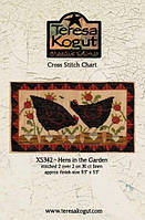 Схема для вишивання Teresa Kogut Hens in the Garden XS342