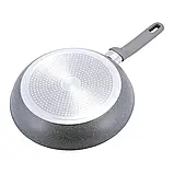 Сковорода Kamille 30см із антипригарним гранітним покриттям PTFE, фото 4