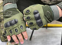 Мужские перчатки демисезонные тактические размер L-2XL цвет хаки