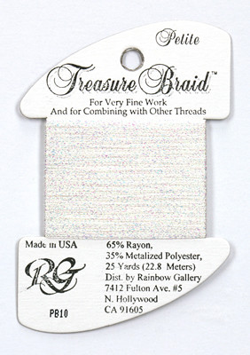 Нитка TREASURE Braid Rainbow Gallery PB10, фото 1