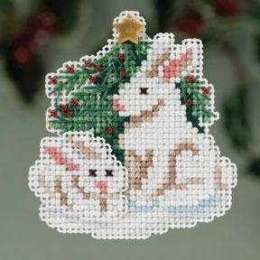 Набір для вишивки Winter Bunnies Mill Hill, фото 1