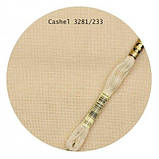 Тканина для вишивання Zweigart Cashel 28 ct 3281/233 Antique Ivory/Антична слонова кістка, фото 3