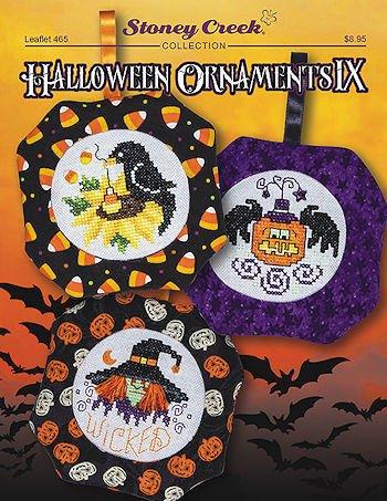Буклет Halloween Ornaments IX Leaflet 3 designs Stoney Creek