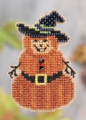 Набір для вишивки Mill Hill Pumpkin Man/ Містер Гарбуз, фото 1