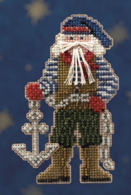 Набір для вишивки Санта Boatswain Santa