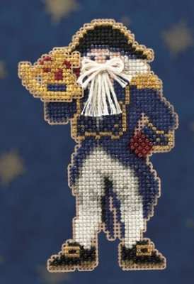 Набір для вишивки Санта Captain Santa