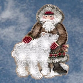 Набір для вишивання Nunavut Santa Нунавутський Санта Mill Hill