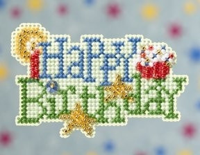 Набір для вишивання Happy Birthday / З днем народження Mill Hill