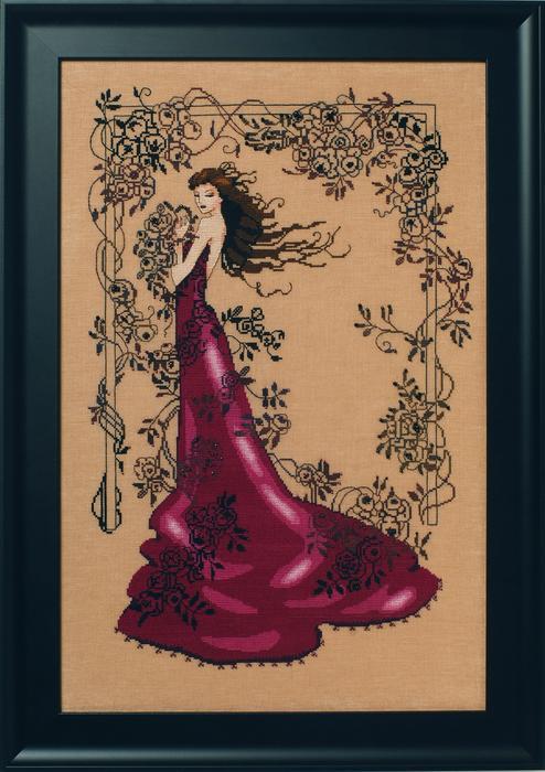 Схема для вишивання Lady of Mystery / Леді загадка Mirabilia Designs, фото 1