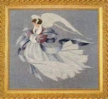 Схема Angel of Winter Lavender & Lace LL33