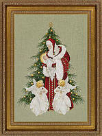 Схема Song of Christmas Lavender & Lace LL46