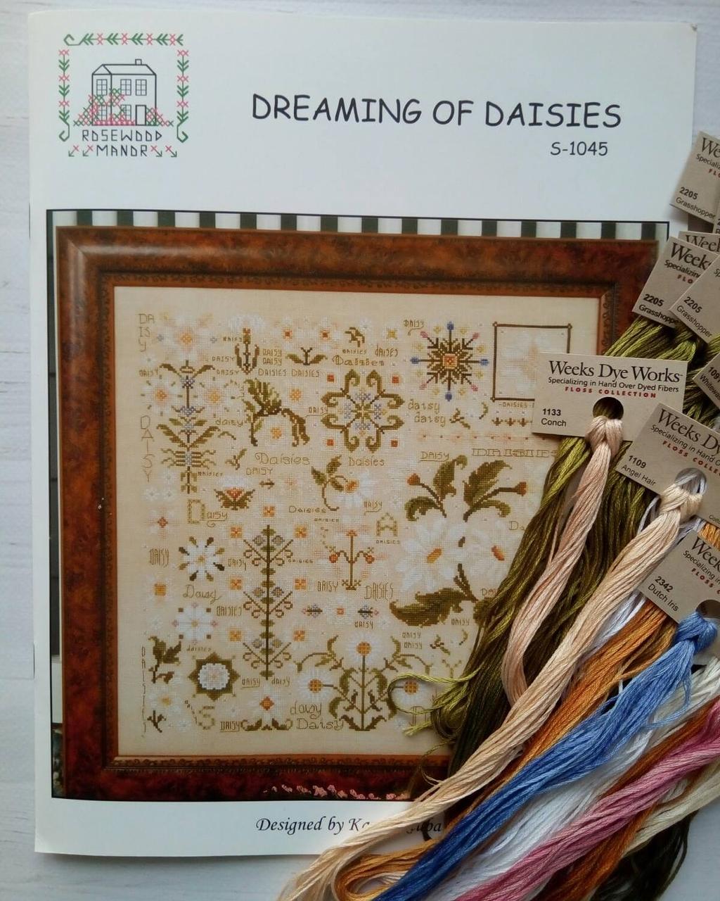 Комплект ниток до дизайну Dreaming of Daisies Rosewood Manor, фото 1