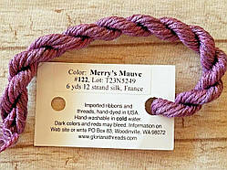 Gloriana Silk Floss 122 Merry's Mauve