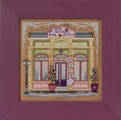 Набір для вишивки від Mill Hill Tres Jolie - Головна вулиця / Tres Jolie - Main Street MH142213