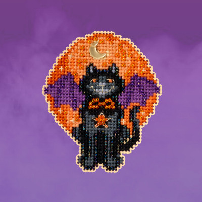Набір для вишивки від Mill Hill Bat Cat MH182324