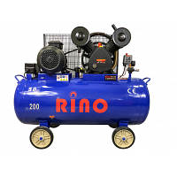 Компрессор RINO поршневий з ресивером 15 бар, 60 м3 (HM-V-0.48/200L) - Топ Продаж!