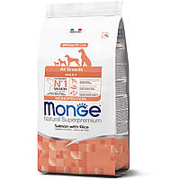 Monge (Монж) Monoprotein All breeds Adult Salmone сухой корм для собак всех пород с лососем 15 кг