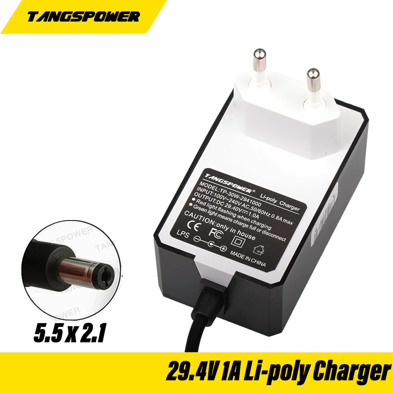 Зарядний пристрій 29.4V 1A зарядний для BMS складання