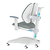 Дитяче ортопедичне крісло з підлокітниками Cubby Magnolia Grey з регулюванням  висоти та глибини сидіння та блокуванням коліщат, фото 8