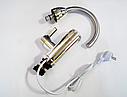 Проточний водонагрівач 3000 Вт із хром. пластику з дисплеєм температури RX-012/Водонагрівальний кран, фото 5