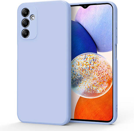 Силіконовий чохол SLIM для Samsung A14 / M14 Lilac, фото 1