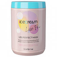 Маска для жестких и непослушных волос Inebrya Ice Cream Liss-Pro Liss Perfect Mask 1000 мл.
