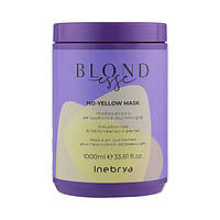 Маска для обесцвеченых или седых волос Inebrya No Yellow Mask 1000 мл.