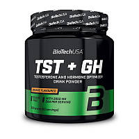 Тестостероновый бустер для спорта TST+ GH (300 g, orange), BioTech +Презент