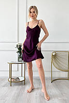 Комбінація шовкова "Прага", бордова. TM"Silk Kiss". 100% натуральний шовк, фото 5